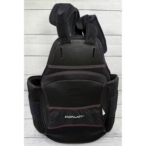 DonJoy Back Brace II TLSO Size Large/XL Black with Shoulder Straps Thoracic Aid